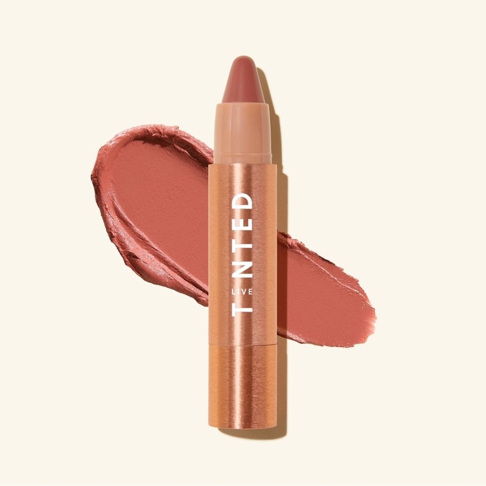 Live Tinted HUESTICK® Lip and Cheek Multistick - True (Dusty Rose) - NWB
